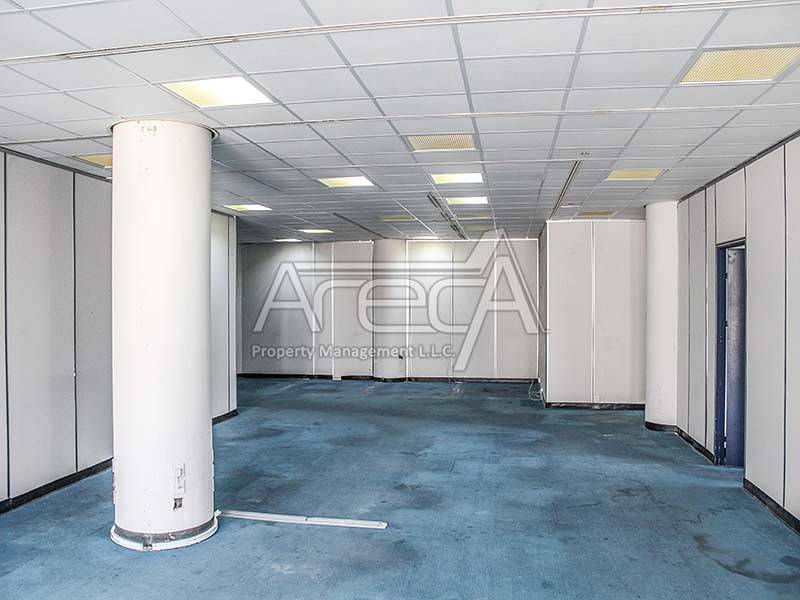 Stretgically Located Office in Khalifa Street Area! Fully Fitted