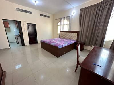 1 Bedroom Apartment for Rent in Khalifa City, Abu Dhabi - Family Compound Full Furnished One bedroom  Separate  kitchen 3500