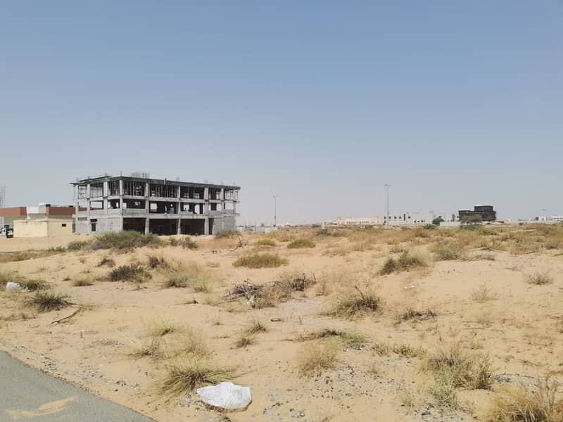 An opportunity to invest, a plot of land for sale in Ajman, Ajman, residential, commercial + 4, the Global City project, a very special location.