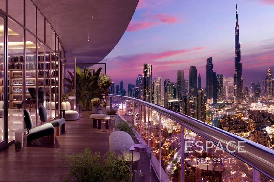 位于迪拜市中心，帝国大道大厦 5 卧室的顶楼公寓 29990000 AED - 7536835