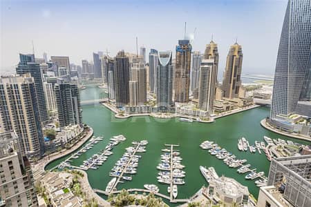 3 Bedroom Penthouse for Sale in Dubai Marina, Dubai - Rare PENTHOUSE / Stunning Marina Views / 2 Levels