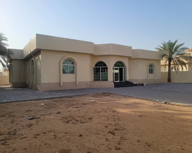 Gruond Floor villa Avalable For Rent Al Hamdiah Ajman 4 Bedrooms Hall