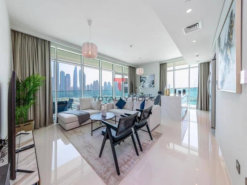 位于迪拜港，艾玛尔海滨社区，日出海湾公寓 3 卧室的公寓 6700000 AED - 7529216