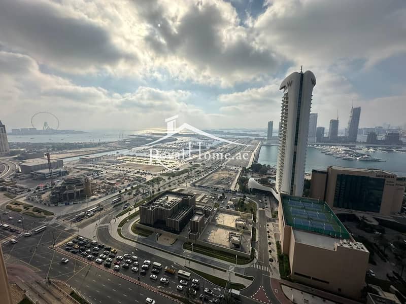 位于迪拜码头，滨海皇冠塔楼 1 卧室的公寓 105000 AED - 7444412