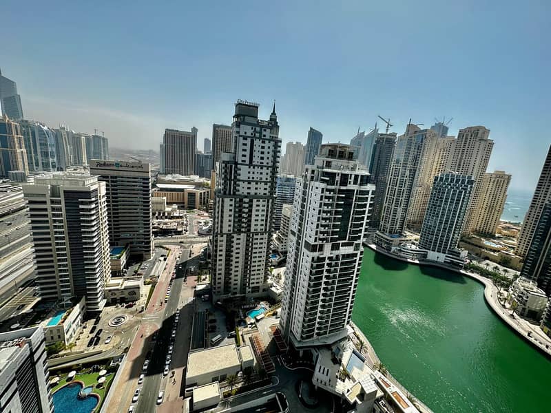 شقة في برج الزمان والمكان،دبي مارينا 1 غرفة 100000 درهم - 7548363