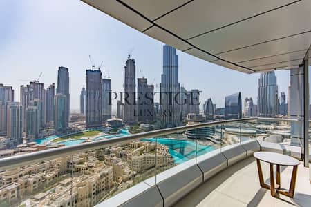 1 Bedroom Flat for Rent in Downtown Dubai, Dubai - Full Burj Khalifa and Fountain view | Exclusive