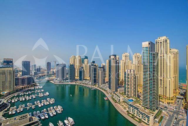 Magnificent 3BR High Floor in Silverene Full Marina View