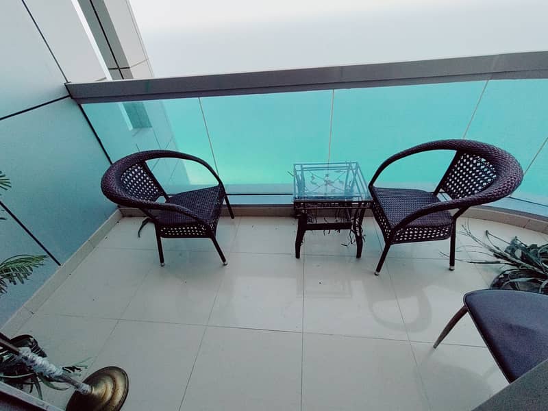 2BHK FULL SEA VIEW FLAT FOR RENT CORNICHE TOWER 50,000/-AED