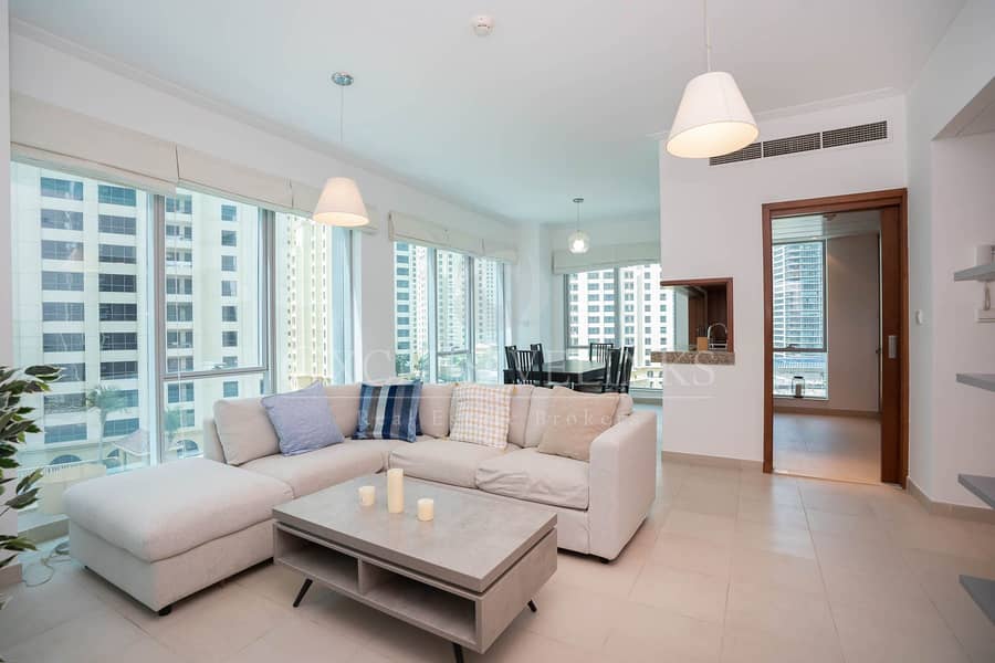 位于迪拜码头，滨海长廊公寓，阿蒂萨大厦 1 卧室的公寓 125000 AED - 7556653