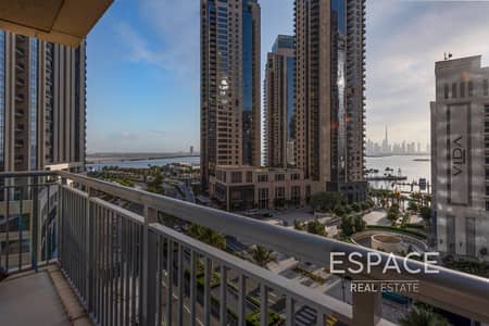 3 Bedroom Apartment for Sale in Dubai Creek Harbour, Dubai - Creek and Downtown Skyline View | Vacant