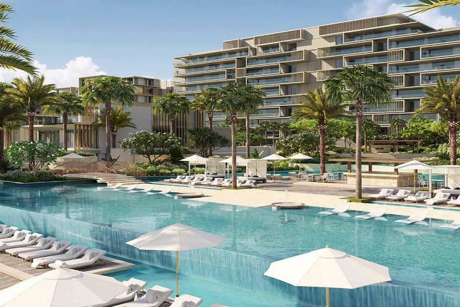 位于朱美拉棕榈岛，六善公寓，六善酒店 4 卧室的顶楼公寓 27540000 AED - 7473644