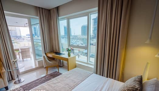 1 Bedroom Apartment for Rent in Business Bay, Dubai - SUMMER PROMOTION-Full Water View, One Bedroom Downtown