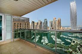 AFFORDABLE RENT 1BED/HALL/BALCONY FULL SEA VIEW FOR RENT IN MARINA CROWN TOWER/DUBAI MARINA