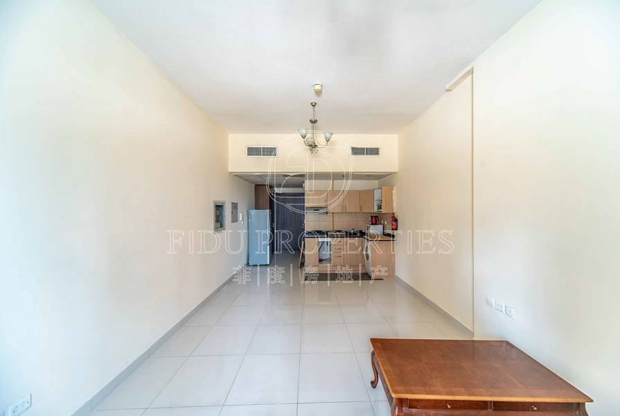 Well maintained | Large balcony | Studio