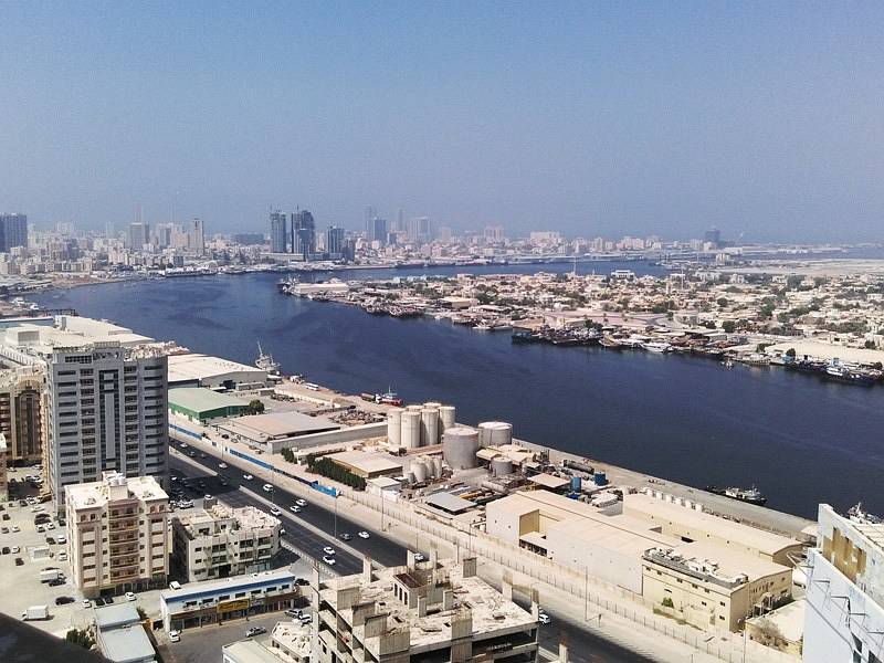 Seaview!! Two Bedroom Flat for Rent with Parking in Pearl Towers, Ajman