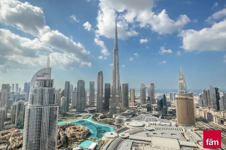 3 Bedroom Flat for Sale in Downtown Dubai, Dubai - Burj and Fountain View | Serviced | High Floor