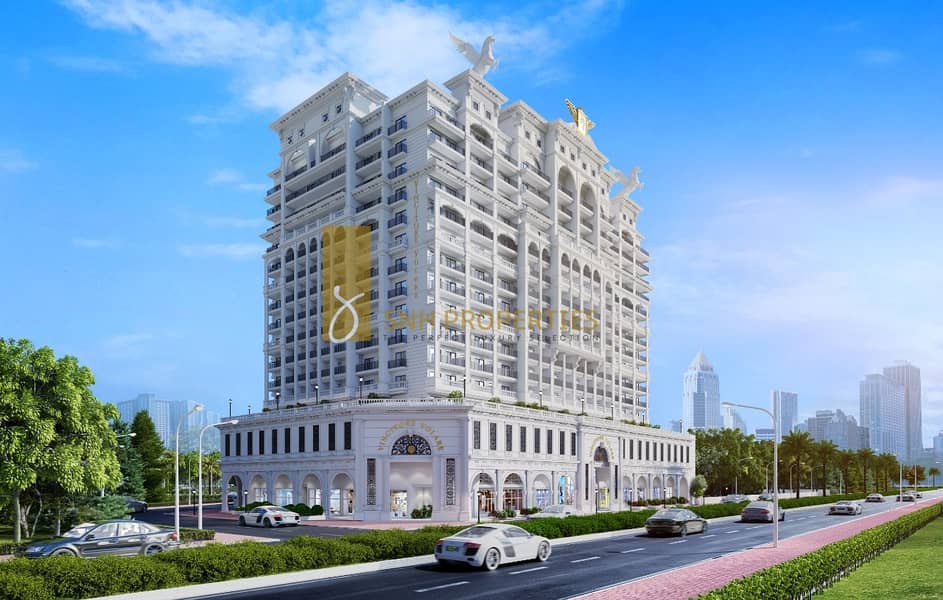 位于阿尔扬街区，胜利飞行公寓 1 卧室的公寓 898000 AED - 7533712