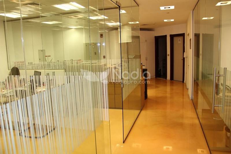 Fitted Office | Glass Partitions | Sheikh Zayed Road| For Rent