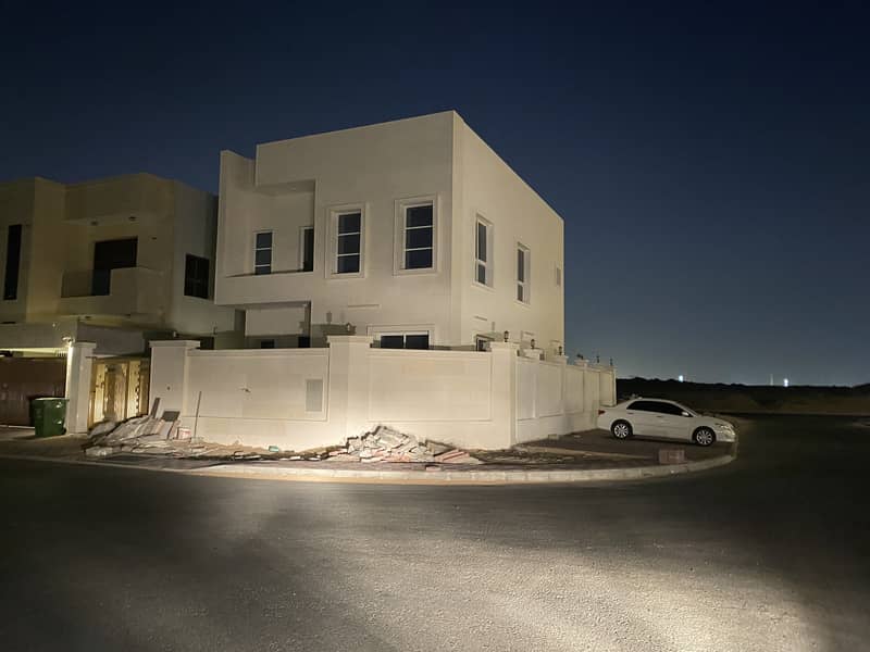 Villa for rent in Ajman, the first inhabitant of Ajman, the Jasmine area, w