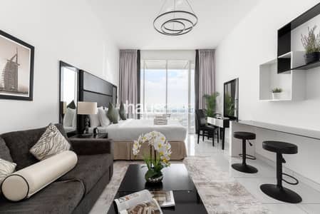 Studio for Rent in Dubai Sports City, Dubai - Nice Golf & Skyline View | Luxe Studio | Cosy