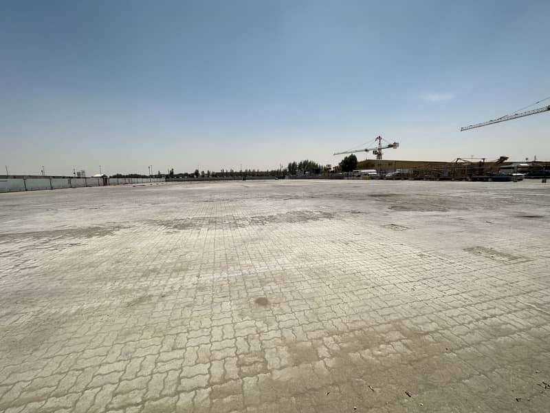 For rent or investment/half industrial land in Abu Dhabi (Mafraq Industrial)