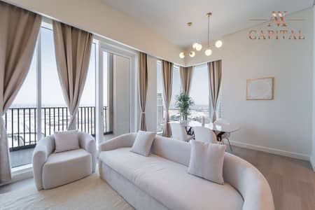 شقة 2 غرفة نوم للايجار في مرسى خور دبي، دبي - شقة في برج هاربور جيت 2،بوابة هاربور،مرسى خور دبي 2 غرف 164000 درهم - 7575332