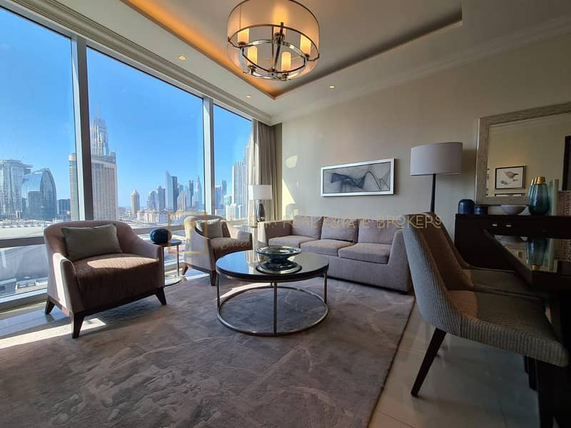 位于迪拜市中心，谦恭公寓喷泉景观综合体，谦恭喷泉景观1号大厦 1 卧室的酒店式公寓 3600000 AED - 7576902