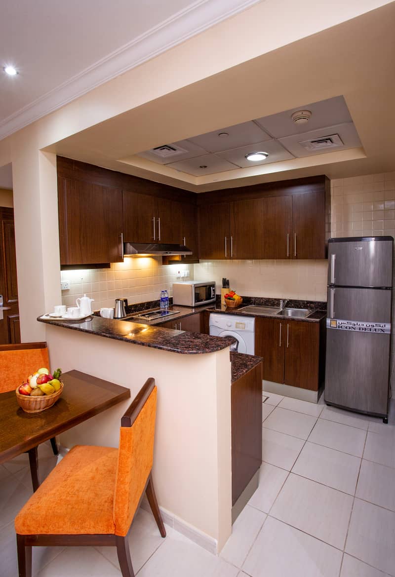 7 Fully Equipped Kitchen Facility