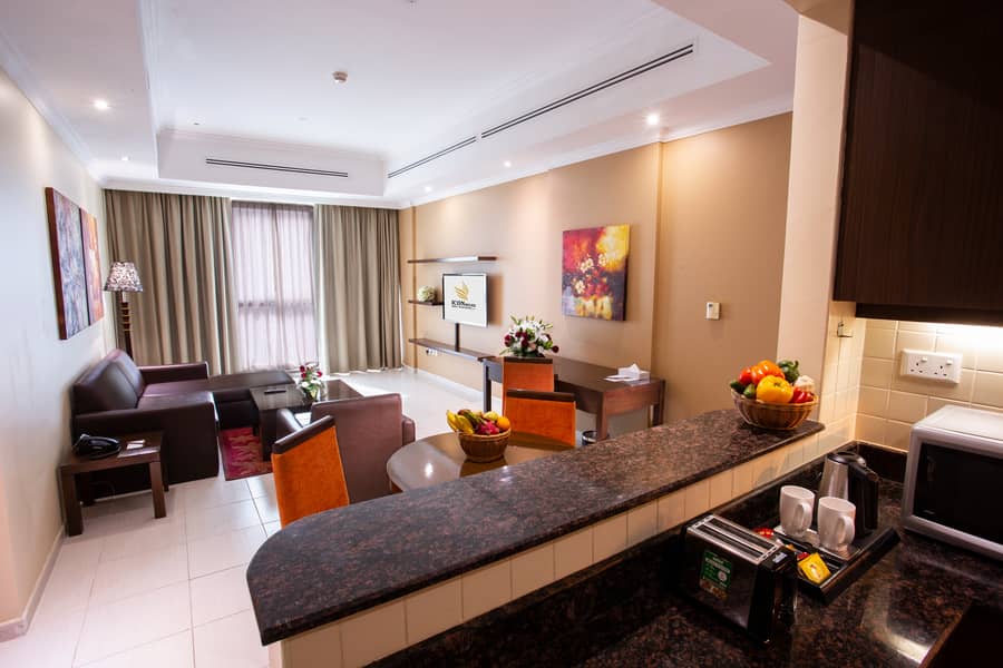 3 Standard 1BR Living Room with Sofa