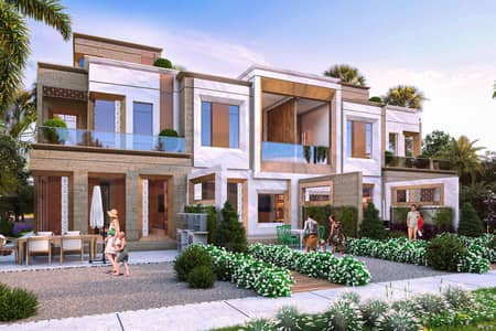 4 Bedroom Townhouse for Sale in DAMAC Lagoons, Dubai - Exclusive | Waterfront Living | Damac Lagoons