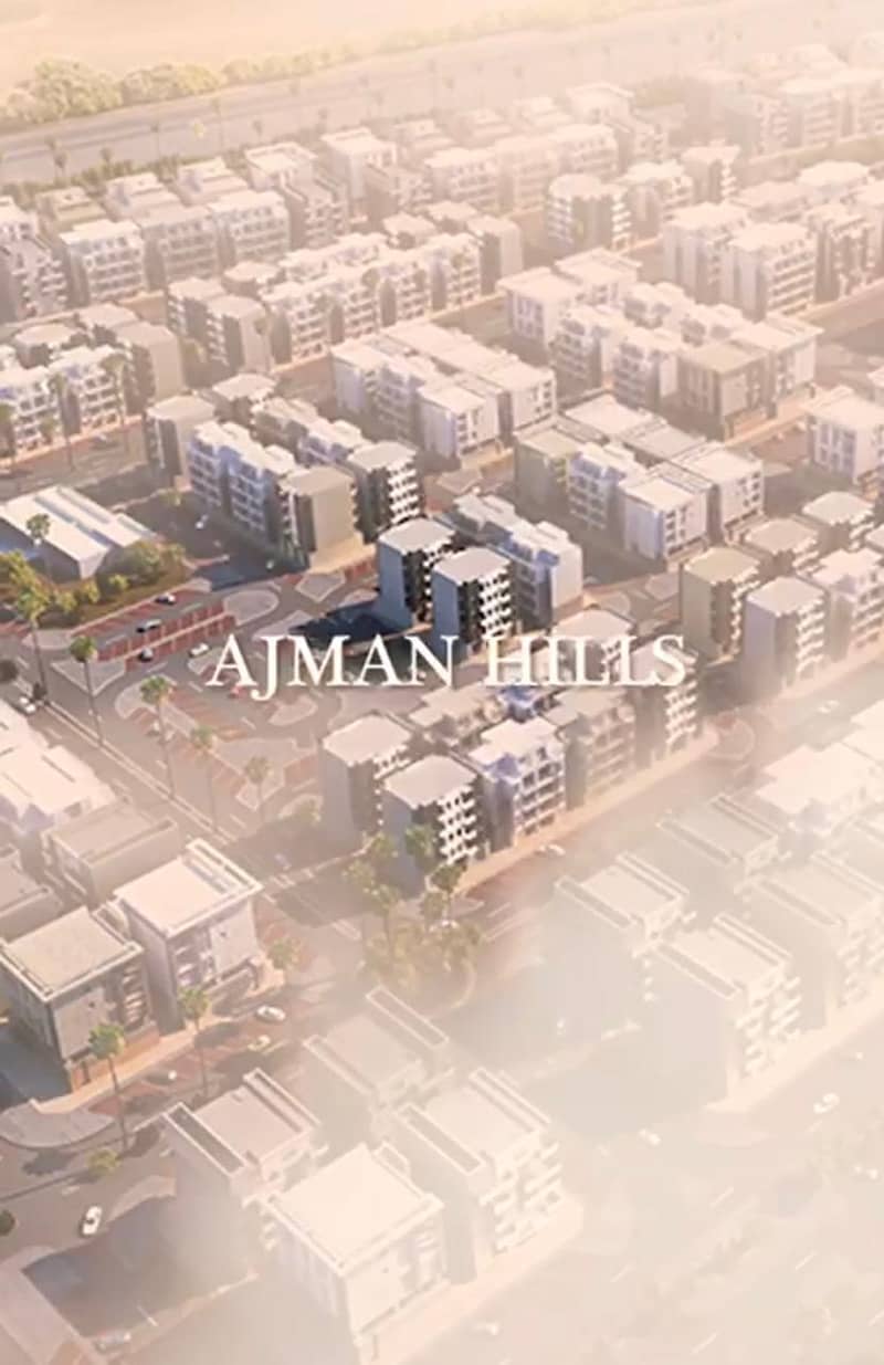 Owns Residential Land in ajman Hills  |25% down payment |only