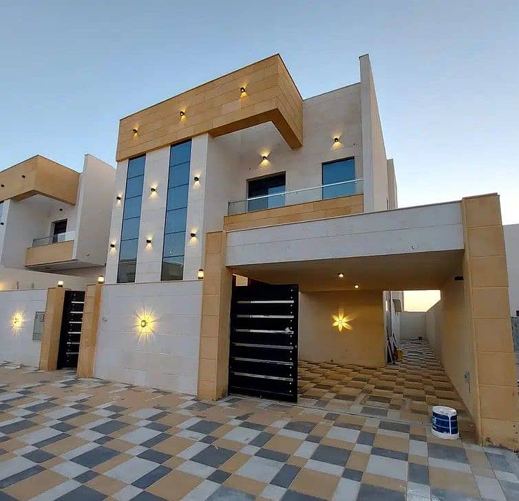 Directly from the owner for sale, one of the most luxurious villas in Ajman, personal building and finishing, super deluxe, building area and very lar