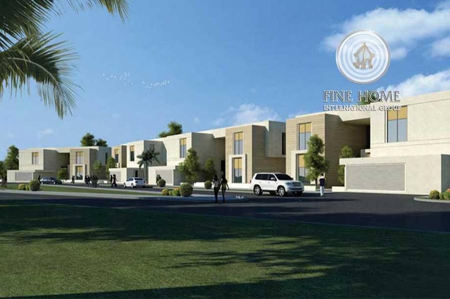 Nice 5 Villas compound in shakhbout city