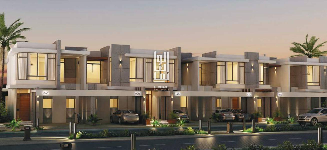 Own a luxury villa 4 rooms at a price 1.4 M with installment..