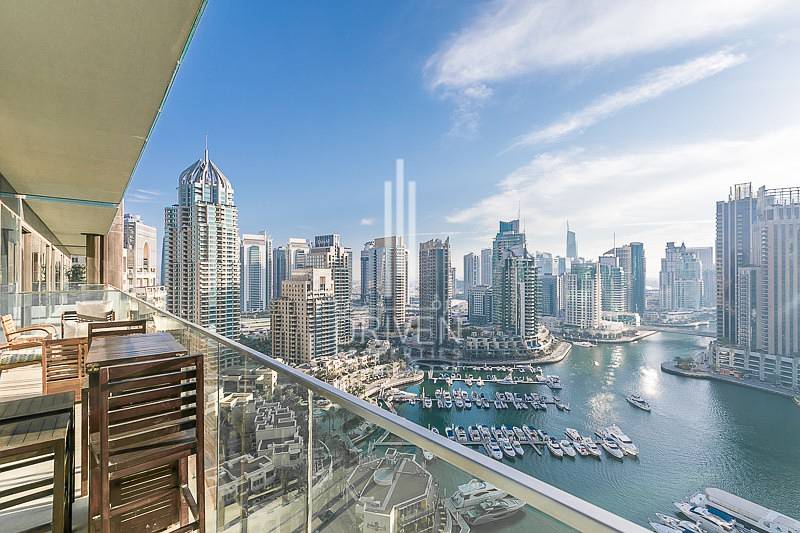 Fully Furnished 3 Bed Apt | Marina View.