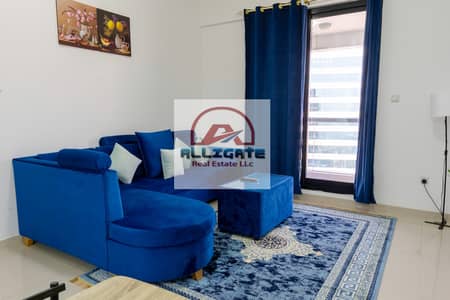 MH-68K, BEAUTIFUL FURNISHED 1 BED FOR RENT IN DUBAI MARINA ESCAN TOWER WITH SZR , VIEW