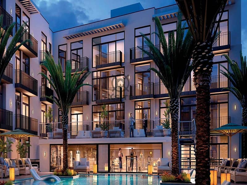 Arjan，Beverly Boulevard 1 卧室 1100000 AED 7598282