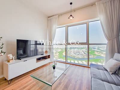 فلیٹ 1 غرفة نوم للايجار في داماك هيلز، دبي - شقة في برج كارسون C،كارسون - ذا درايف،داماك هيلز 1 غرفة 70000 درهم - 7602489