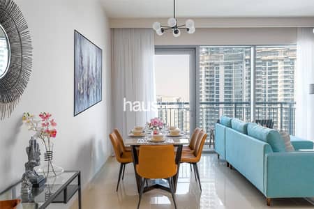 2 Bedroom Flat for Rent in Dubai Creek Harbour, Dubai - Furnished | Chiller Free | Available End Of June