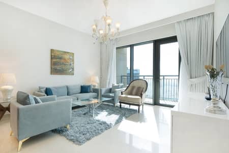 1 Спальня Апартамент в аренду в Дубай Крик Харбор, Дубай - Living Area