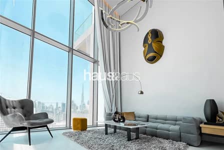 1 Bedroom Apartment for Sale in Business Bay, Dubai - Rare Corner Loft Unit | Furnished | High Floor |