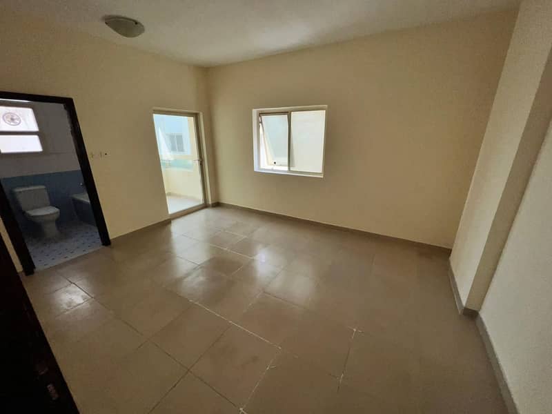 Three rooms and a hall, a large area, 3 bathrooms, with a balcony, close to Al Safeer Mall