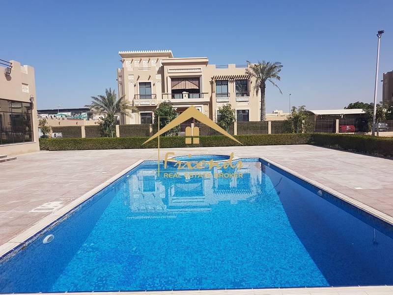Luxurious 5 bedroom Villa with spacious yard + maids room in Al Khawaneej for rent AED 240