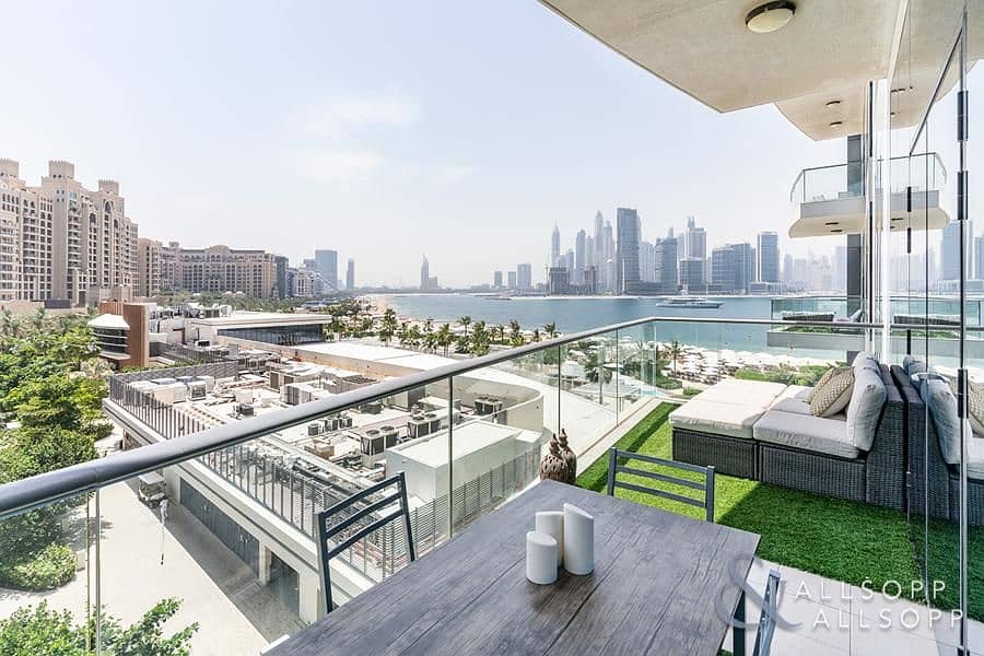 位于朱美拉棕榈岛，大洋住宅区，波罗的海公寓 2 卧室的公寓 240000 AED - 5479648