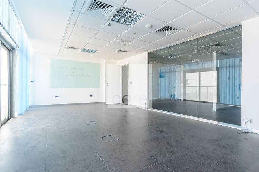 Semi fitted office for sale with balcony Semi fitted office for sale with balcony