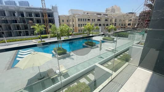 Pool View Elegance: Brand New Studio with Huge Balcony - Enjoy the Serene Atmosphere!