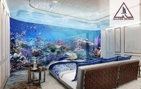 4 Bedroom Villa for Sale in The World Islands, Dubai - first time sleep under water in you room 4 Bedroom Villa for Sale in The World Islands, Dubai - first time sleep under water in you room