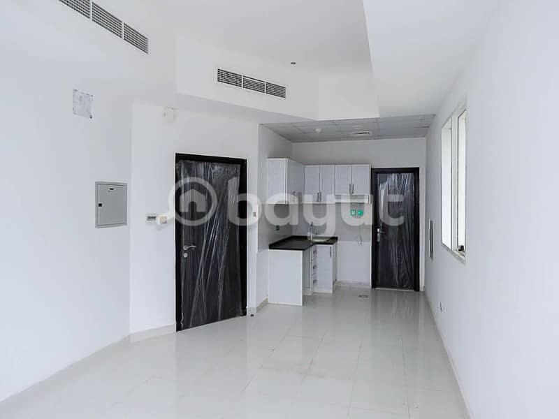 NO COMMISSION ! NEW STUDIO FOR RENT WITH 1 MONTH FREE IN AL BUSTAN AJMAN