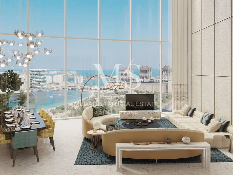 شقة في برج كافالي،دبي مارينا 3 غرف 4350000 درهم - 7638412