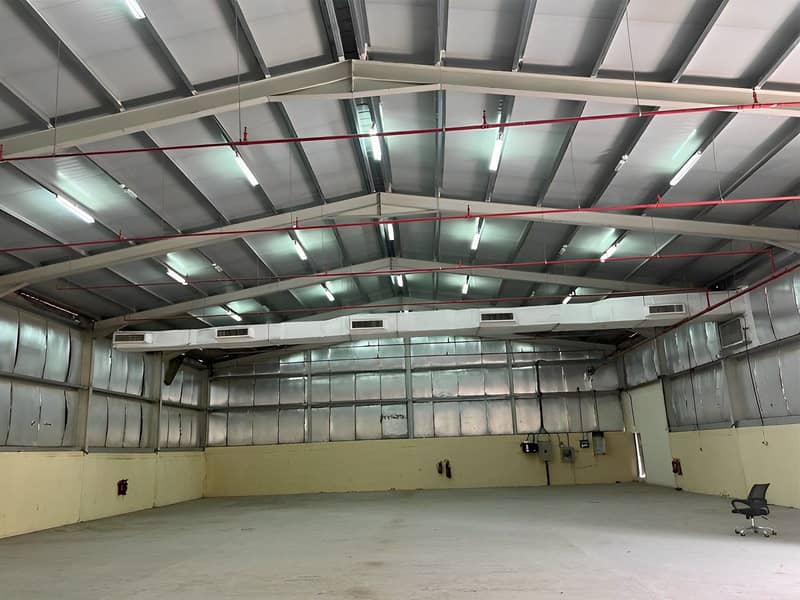 Spacious Warehouse with AC | Musaffah Industrial Area | Ready